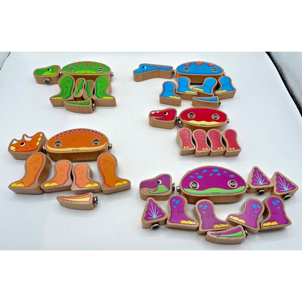 Lakeshore Learning Snap-Dinos Age 3 - 6 Years 38 pcs - Picture 3 of 12
